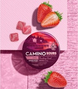 CAMINO SOURS - STRAWBERRY SUNSET 100MG - KIVA CONFECTIONS