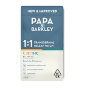 1:1 RELEAF PATCH - PAPA & BARKLEY