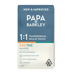 PAPA & BARKLEY - 1:1 RELEAF PATCH - PAPA & BARKLEY