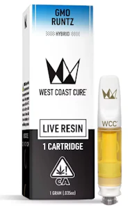 West Coast Cure - CUREPEN LIVE RESIN - GMO 1G - WEST COAST CURE