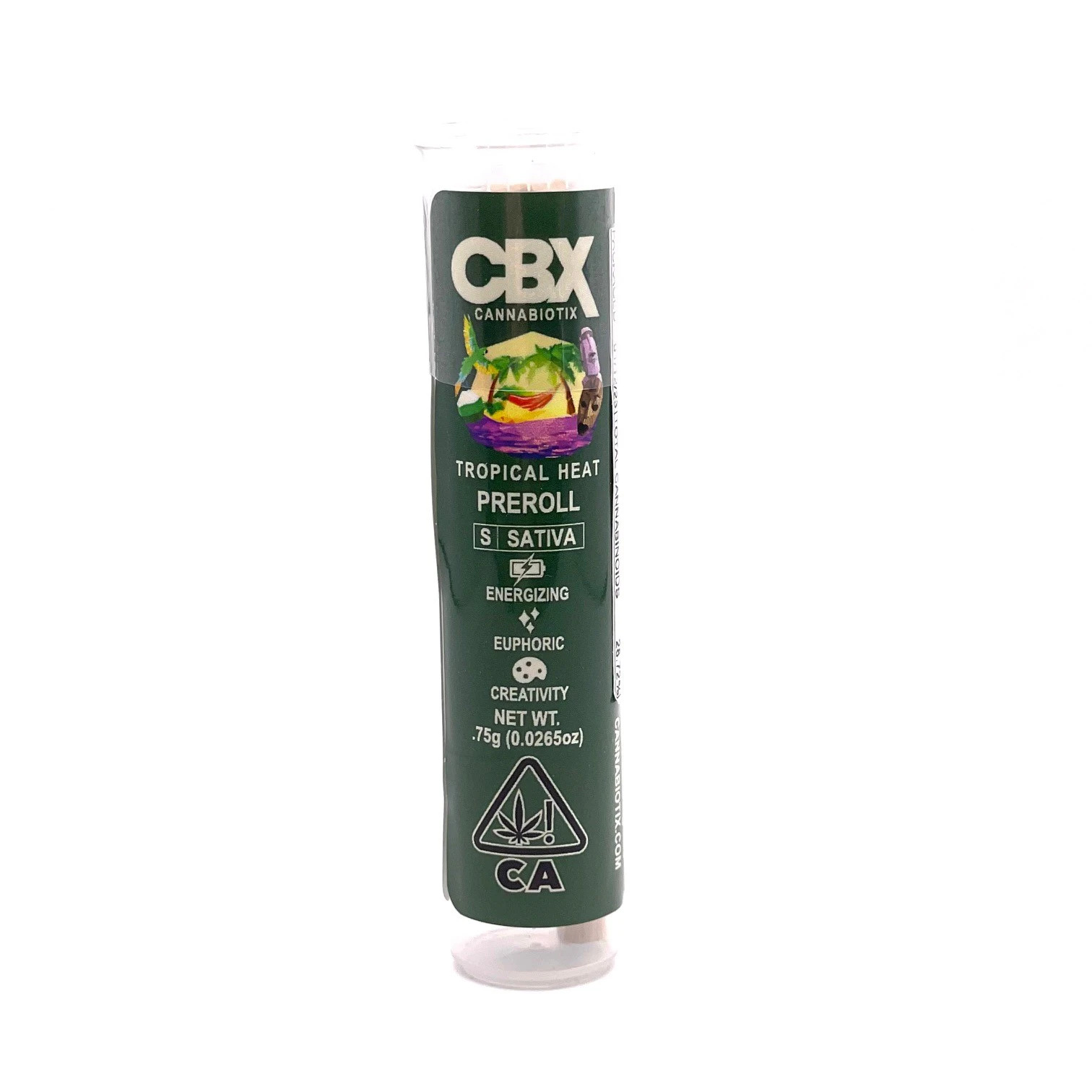 CBX - TROPICAL HEAT .75G - CANNABIOTIX Main Image