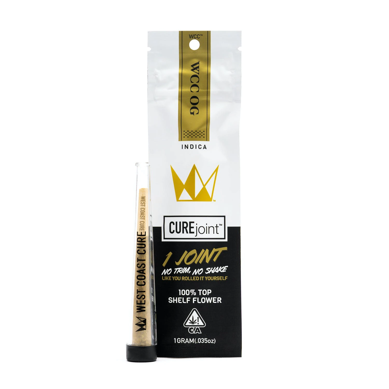 West Coast Cure - WCC OG PREROLL 1G - WEST COAST CURE Main Image