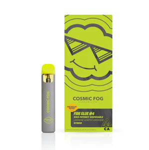 COSMIC FOG - FIRE GLUE #4 LIVE RESIN DISPOSABLE 1G - COSMIC FOG