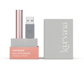 Kurvana - BATTERY - ROSE GOLD - 510 BUTTONLESS - KURVANA