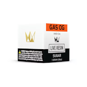 GAS OG LIVE RESIN SUGAR 1G - WEST COAST CURE