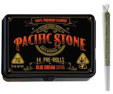 PACIFIC STONE - 14 PACK - BLUE DREAM .5G - PACIFIC STONE
