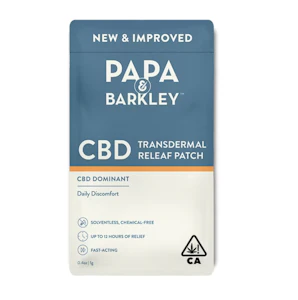 PAPA & BARKLEY - CBD RELEAF PATCH - PAPA & BARKLEY