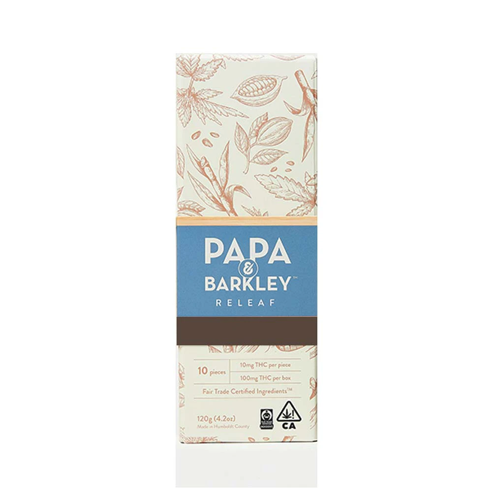 Papa & Barkley - RELEAF CARAMEL FILLED DARK CHOCOLATES 100MG - PAPA & BARKLEY Main Image