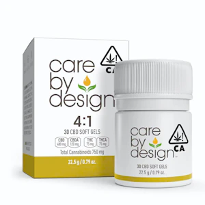 Care By Design - 4:1 SOFT GELS (30) - CARE BY DESIGN