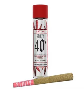 STIIIZY - 40'S JOINT - STRAWBERRY COUGH 1G - STIIIZY