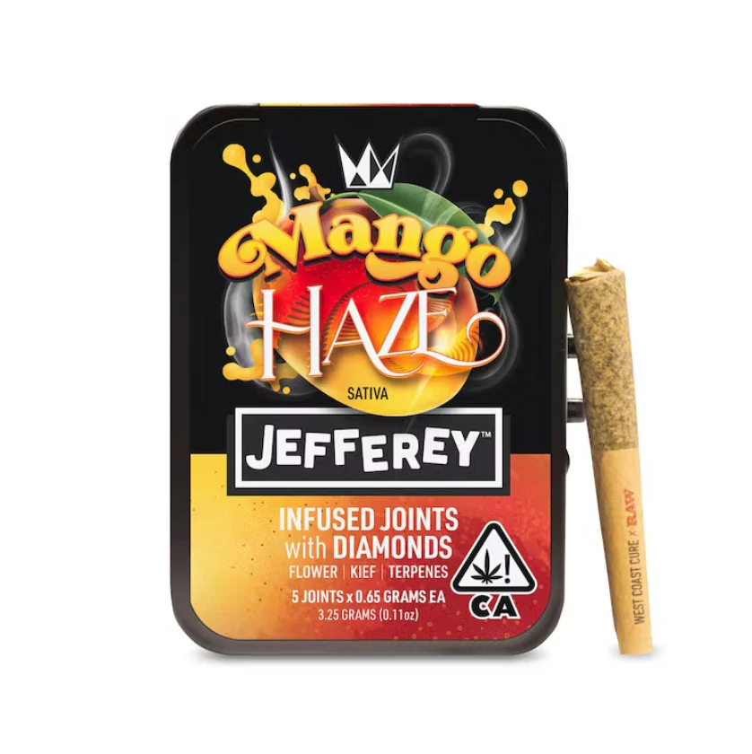 West Coast Cure - MANGO HAZE - JEFFEREY (5PK) - WEST COAST CURE Main Image
