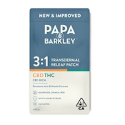 3:1 RELEAF PATCH - PAPA & BARKLEY