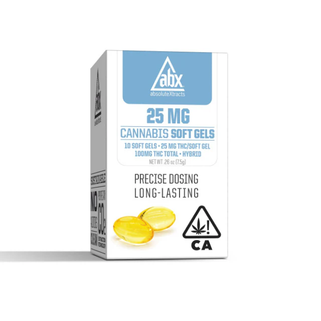 ABX / absoluteXtracts - 25MG SOFT GELS (10) - ABSOLUTE EXTRACTS Main Image