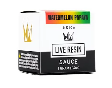 WEST COAST CURE - LIVE RESIN SAUCE - WATERMELON PAPAYA 1G - WEST COAST CURE