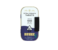 EXTRA-STRENGTH TABLET TINS - INDICA 1000 MG - BREEZ