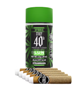 STRAWNANA - 40'S MINI BLUNTS (5PK) - STIIIZY