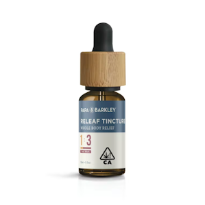 PAPA & BARKLEY - 1:3 THC RICH RELEAF TINCTURE 30ML - PAPA & BARKLEY