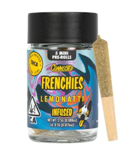 CONNECTED - FRENCHIES INFUSED 5 PACK - LEMONATTI .5G - CONNECTED
