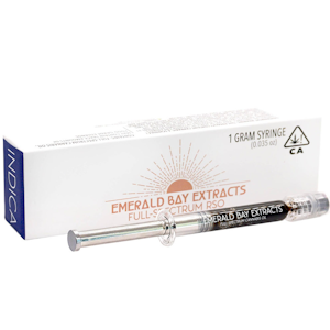 EMERALD BAY EXTRACTS - MENDO CRUMBLE RSO SYRINGE 1G - EMERALD BAY EXTRACTS