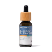 1:1 CBD:THC RELEAF TINCTURE 30ML - PAPA & BARKLEY