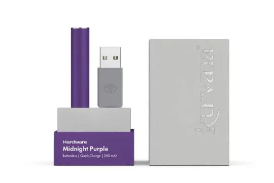 Kurvana - BATTERY - MIDNIGHT PURPLE - 510 BUTTONLESS - KURVANA Main Image