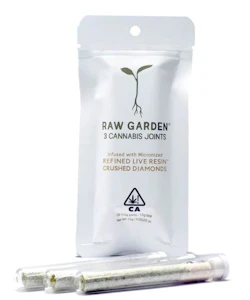 Raw Garden - 3 PACK DIAMONDS - CITRON HAZE .5G - RAW GARDEN