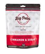 10 PACK SATIVA - CINNAMON & SUGAR 100MG - BIG PETE'S