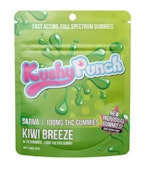 INDIVIDUAL - SATIVA KIWI BREEZE 100MG - KUSHY PUNCH