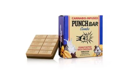 Punch Edibles & Extracts - SOLVENTLESS COMBO - PEANUT BUTTER MILK CHOCOLATE CRUNCH 100MG - PUNCH EDIBLES & EXTRACTS