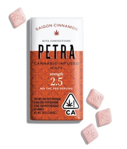 Kiva Confections - PETRA MINTS - SAIGON CINNAMON 1:1 - KIVA CONFECTIONS