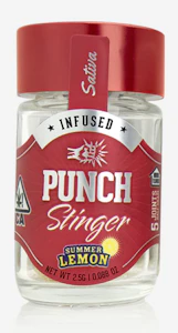 Punch Edibles & Extracts - STINGER INFUSED 5 PACK - SUMMER LEMON .5G - PUNCH EDIBLES & EXTRACTS