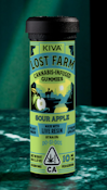 LOST FARM GUMMIES - SOUR APPLE 100MG (DO-SI-DO) - KIVA CONFECTIONS