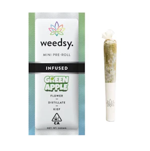WEEDSY - GREEN APPLE .5G - WEEDSY