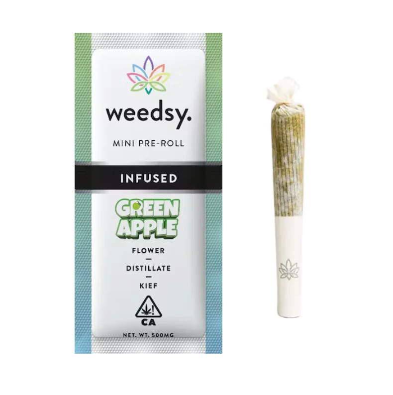 Weedsy - GREEN APPLE .5G - WEEDSY Main Image