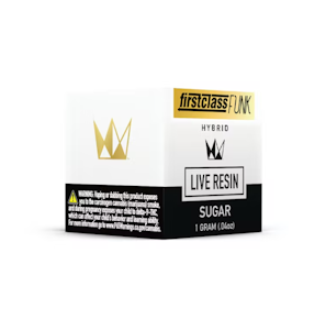 WEST COAST CURE - FIRST CLASS FUNK LIVE RESIN SUGAR 1G - WEST COAST CURE