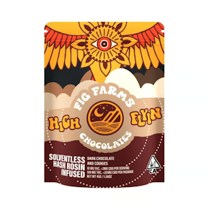 FIG FARMS - DARK CHOCOLATE AND COOKIES 100MG - FIG FARMS