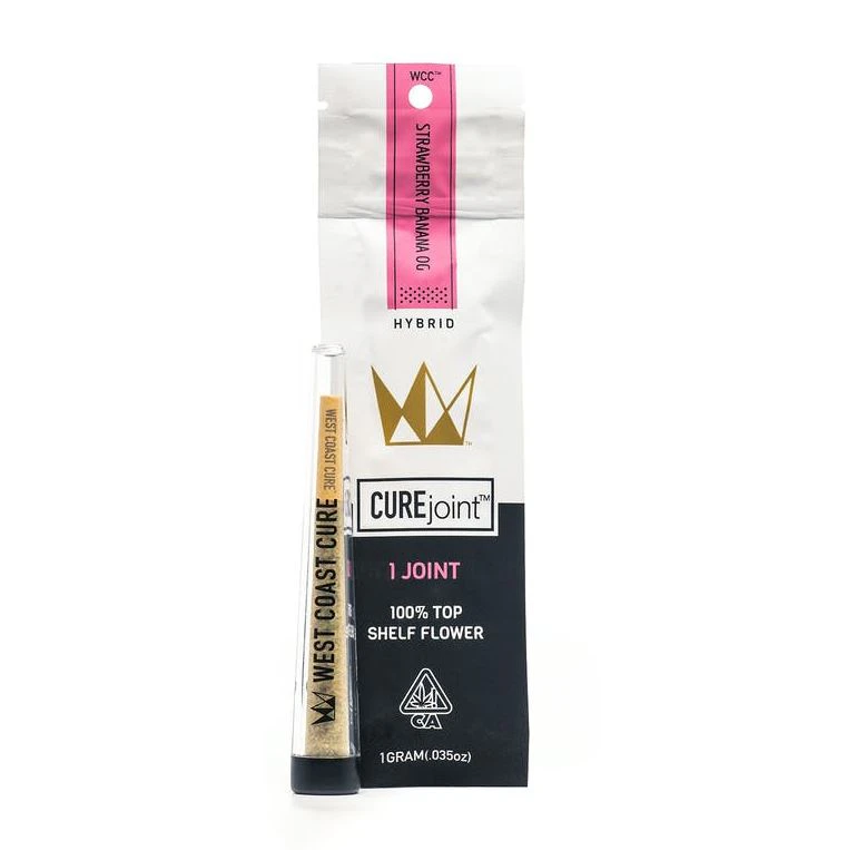 West Coast Cure - STRAWBERRY BANANA PREROLL 1G - WEST COAST CURE Main Image