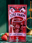 LOST FARM CHEWS - STRAWBERRY 100MG (GG4) - KIVA CONFECTIONS