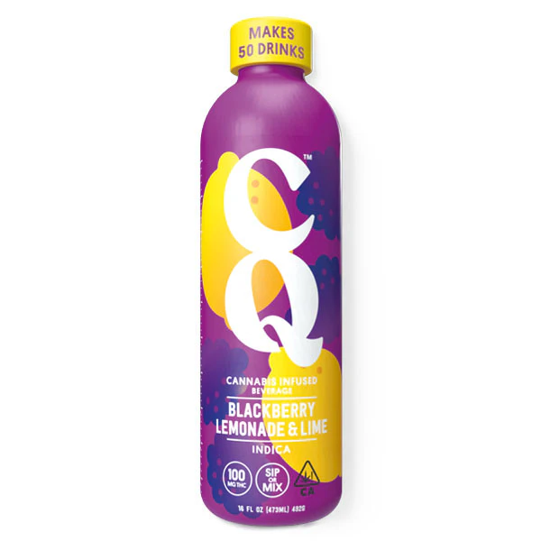 CANNABIS QUENCHER - BLACKBERRY LEMONADE WITH LIME 100MG - CANNABIS QUENCHER Main Image