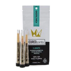 West Coast Cure - 3 PACK - EXOTIC PACK 1G - WEST COAST CURE Main Image