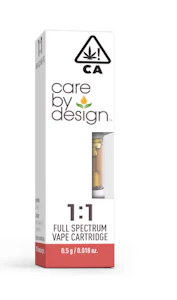 Care By Design - 1:1 CARTRIDGE .5G - CARE BY DESIGN