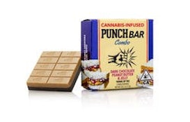 COMBO - DARK CHOCOLATE PEANUT BUTTER & JELLY 100MG - PUNCH EDIBLES & EXTRACTS