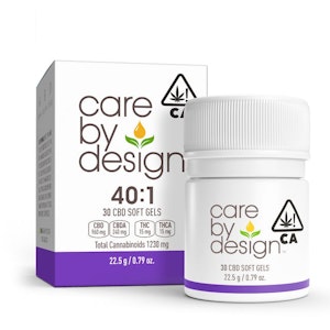 CARE BY DESIGN - 40:1 SOFT GELS (30) - CARE BY DESIGN