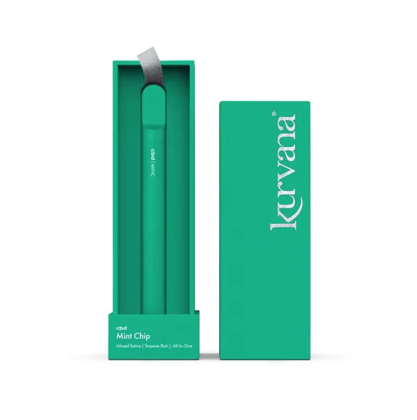 Kurvana - CBD - MINT CHIP 5:1:10 DISPOSABLE 0.5G - KURVANA Main Image
