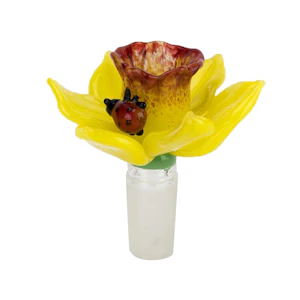 Empire Glassworks - DAFFODIL BOWL PIECE - EMPIRE GLASSWORKS