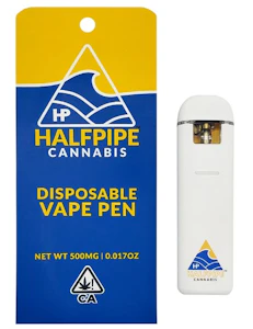 HALFPIPE - DISPOSABLE - STRAWBERRY COUGH - HALFPIPE