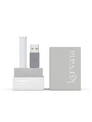 Kurvana - DOVE GREY BUTTONLESS BATTERY - KURVANA Main Image