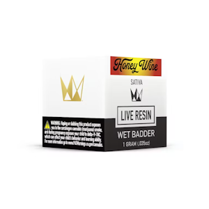 WEST COAST CURE - HONEY WINE LIVE RESIN BADDER 1G - WEST COAST CURE