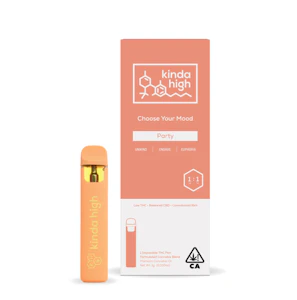 Kinda High - PARTY 1:1 CBD/THC DISPOSABLE 1G - KINDA HIGH