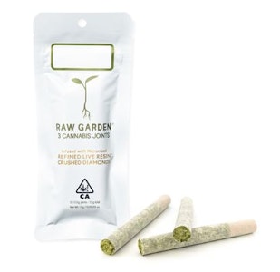 Raw Garden - 3 PACK DIAMONDS - GAVIOTA HAZE .5G - RAW GARDEN